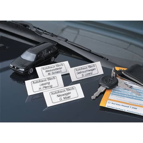 Nastro laminato Brother per etichettarice - 36 mm x 8 m - nero/bianco - TZe-261